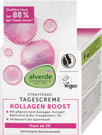 Cremă pentru față Colagen Boost pentru zi alverde NATURKOSMETIK
