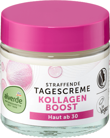 Denný pleťový krém s kolagénom Kollagen Boost alverde NATURKOSMETIK