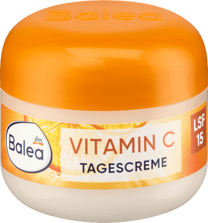 Dnevna krema s vitaminom C, SPF 15 Balea
