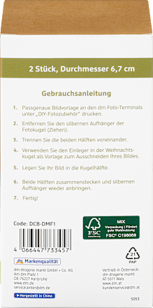 Foto Weihnachtskugeln Paradies