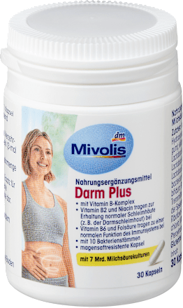 Kapseln Darm Plus Mivolis