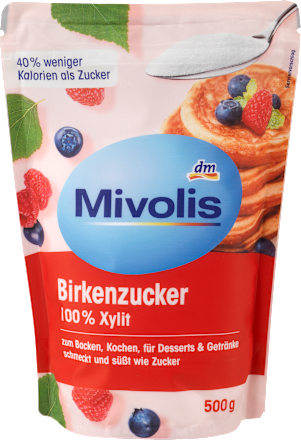 Streusüße Birkenzucker Mivolis