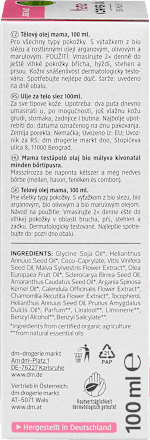 Mama tělový olej bio sléz alverde NATURKOSMETIK