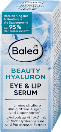 Siero occhi e labbra Beauty Hyaluron Balea