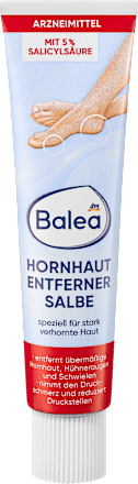 Fußcreme Hornhautentferner Salbe Balea