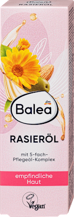 olej na holení pro citlivou pokožku Balea