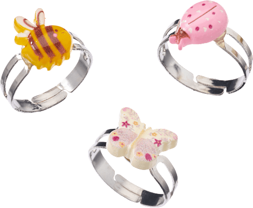 Kinder-Ringset mit verschiedenen Motiven ebelin