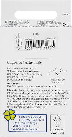 Halskette 925 Silber ebelin