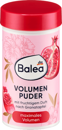 Púder na objem vlasov Pretty Pomegranate Balea