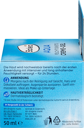 Gesichtscreme Gel Aqua  Balea