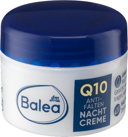 Nočna krema proti gubam Q10 Balea
