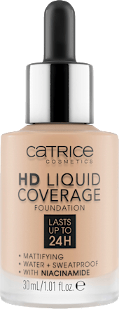 Podkład HD Liquid Coverage Foundation 030 Sand Beige CATRICE
