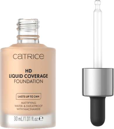 Podkład HD Liquid Coverage Foundation 030 Sand Beige CATRICE
