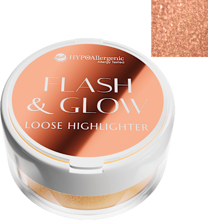 Хайлайтър пудра Flash & Glow - Nr. 01 Solar Kiss Bell HYPOAllergenic
