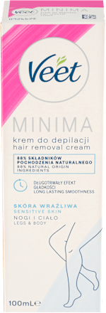 MINIMA depilační krém pro citlivou pokožku Veet