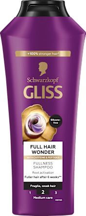 Șampon de curățare pentru păr fragil Schwarzkopf GLISS