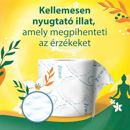 Deluxe Toalettpapír 16 tekercs 3 rétegű Limited edition ZEWA