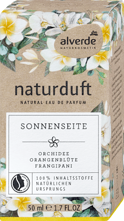 Eau de Parfum Naturduft Sonnenseite alverde NATURKOSMETIK