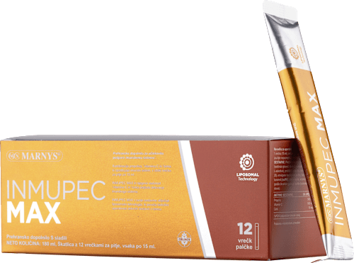 Prehransko dopolnilo Inmupec Max, 12 × 15 ml MARNYS