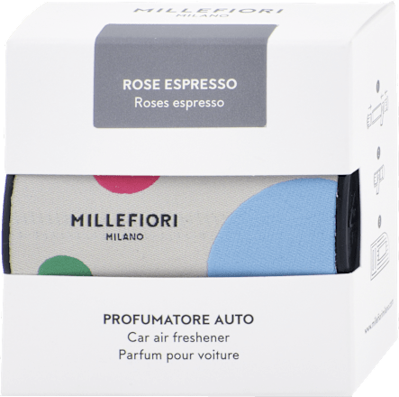 Vôňa do auta Rose Espresso Millefiori MILANO