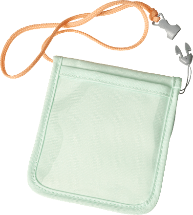 Brustbeutel Schulkind, Aqua Glass PUSBLU