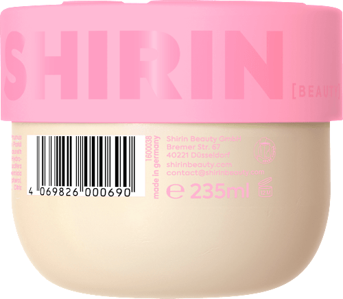 Körperpeeling Glazed Strawberry Butter Cream SHIRIN BEAUTY