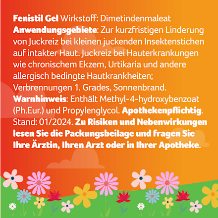 Fenistil Gel Dimetindenmaleat 1 mg/g Fenistil
