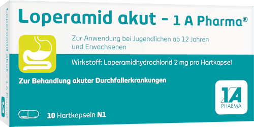 Loperamid akut - 1 APharma 2mg 1A Pharma
