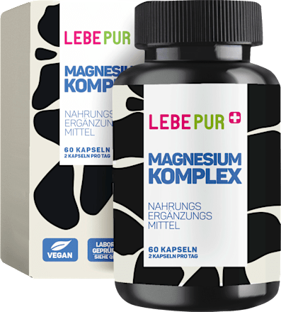 Kapseln Magnesium Komplex Lebepur