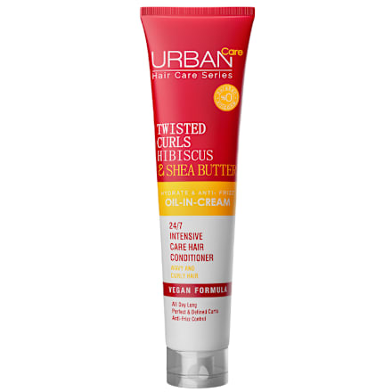 Cremă modelatoare păr creț cu ulei de hibiscus și unt de shea URBAN Care