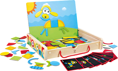 Magnetische Kunstbox 105tlg Hape