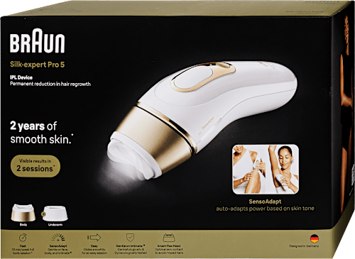 Villanófényes szőrtelenítő SilkExpert P5 IPL Flash PL5210 Braun