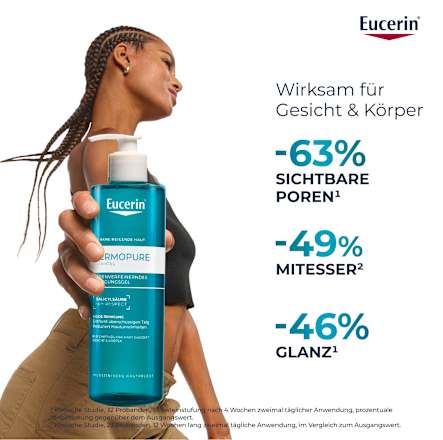 Eucerin Dermopure Clinical Reinigungsgel porenverveinernd Eucerin
