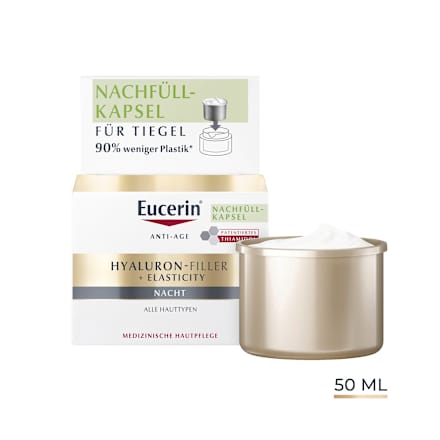 Eucerin Hyaluron-Filler + Elasticity Nacht Nachfüllkapsel Eucerin