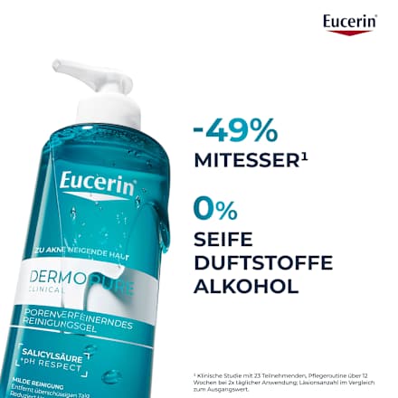 Eucerin Dermopure Clinical Reinigungsgel porenverveinernd Eucerin
