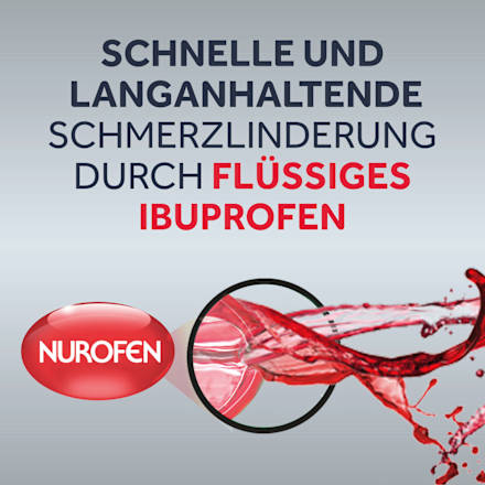NUROFEN, Ibuprofen 400 mg, Weichkapseln NUROFEN