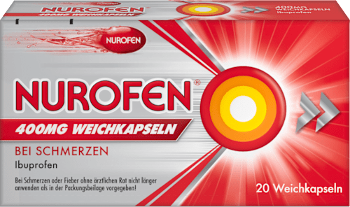 NUROFEN, Ibuprofen 400 mg, Weichkapseln NUROFEN