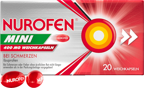 NUROFEN MINI 400 mg Weichkapseln NUROFEN