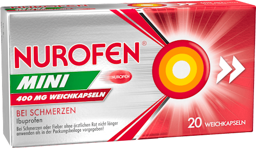 NUROFEN MINI 400 mg Weichkapseln NUROFEN