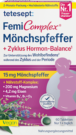 FemiComplex Mönchspfeffer Tabletten tetesept