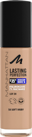 Foundation Lasting Perfection 58 Soft Ivory MANHATTAN Cosmetics