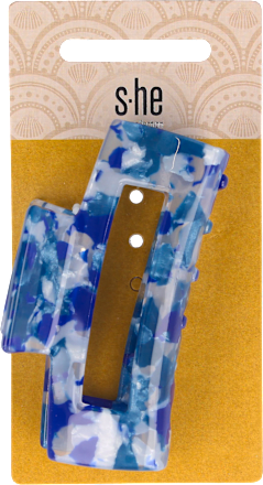 Haarklammer Acryl mit Cut-Out s-he stylecollection