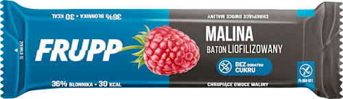 Baton liofilizowany Malina FRUPP