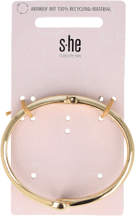 Armreif Metall gold s-he stylecollection