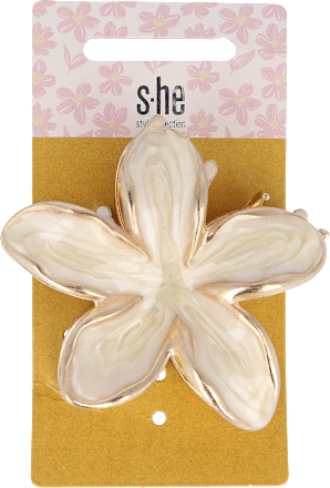 Haarklammer Metall Baliblume s-he stylecollection