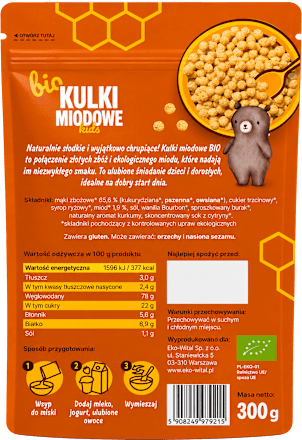 Kulki miodowe BIO EkoWital
