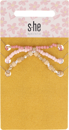 Armband Elastik mehrfarbig s-he stylecollection