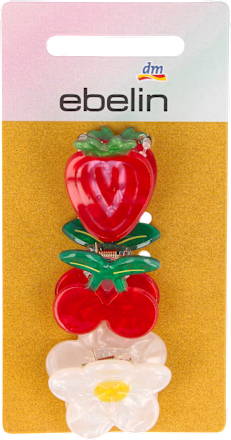 Haarklammer Acryl Früchte ebelin