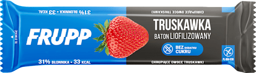 Baton liofilizowany Truskawka FRUPP