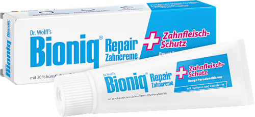 Zahnpasta Repair-Zahncreme Plus Zahnfleisch-Schutz fluoridfrei Bioniq®
